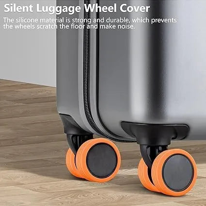 Luggage Bag Wheel Protective Covers (Set of 8)