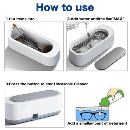 Ultrasonic Jewelry Cleaner with Advanced Sonic Technology