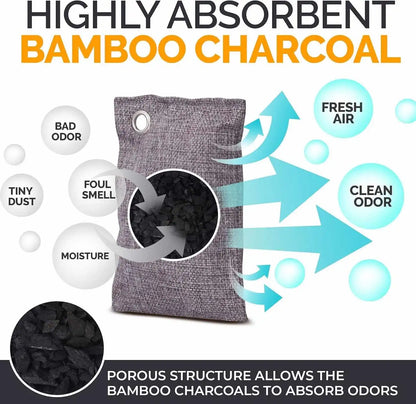 Activated Charcoal Air Purifying Bag for Car & Home