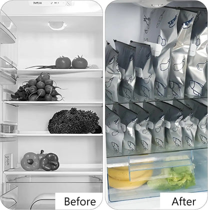 Pack of 10 Reusable Aluminum Foil Storage Bags