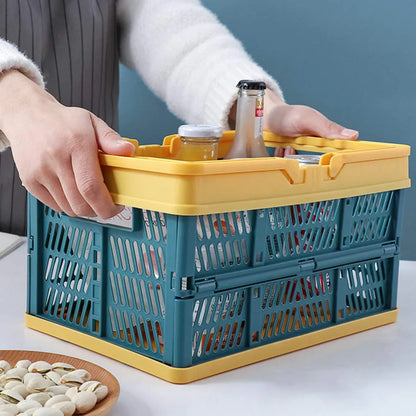Multipurpose Grocery Storage Basket with Handle