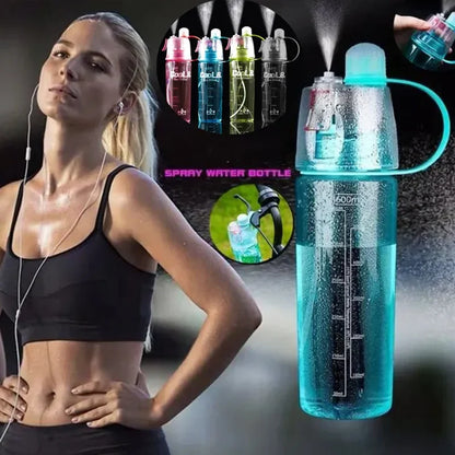 2 In 1 Drink & Mist Water Bottle