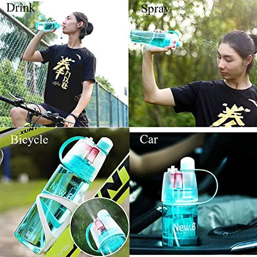 2 In 1 Drink & Mist Water Bottle