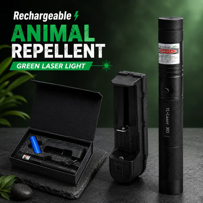 Rechargeable Green Laser Animal Repellent