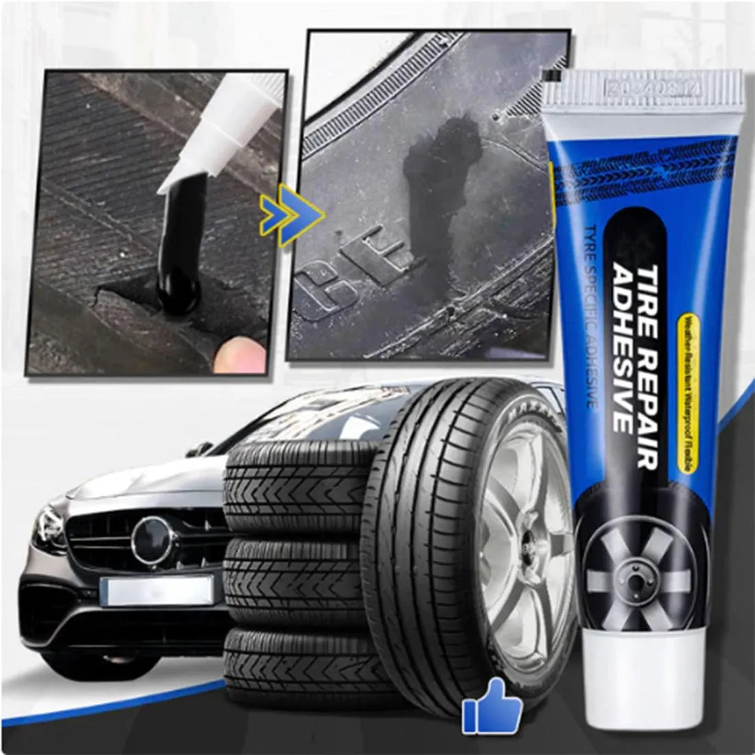 Waterproof Flexible Tyre Repair Adhesive