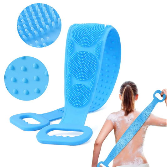 Silicone Bath Body Brush with Long Handle