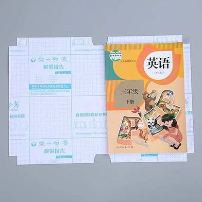 30 Pcs Transparent Matte Book Cover | Waterproof Self-Adhesive Sticker Sheets (3 Sizes) | Notebook & Textbook Protective Film for School & Office