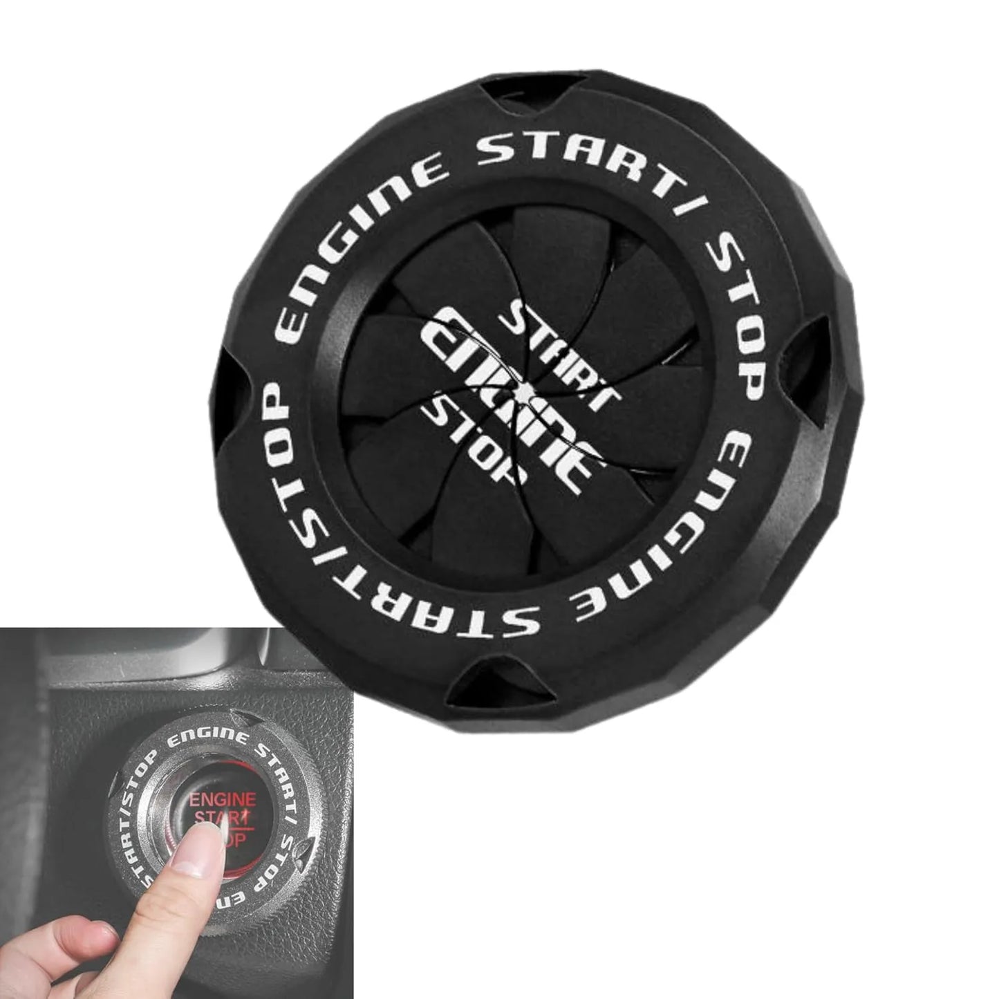 Universal Engine Start Button Cover for Car & Bike