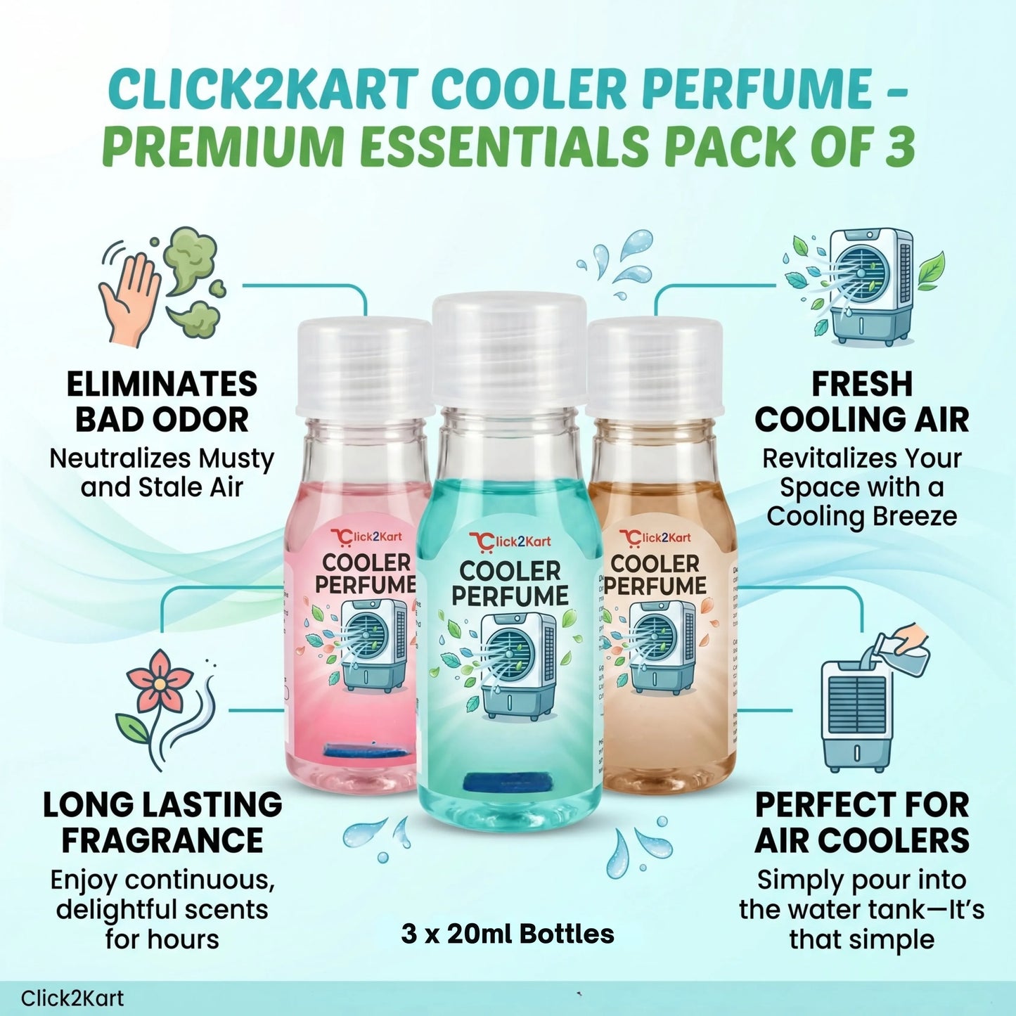 Long-Lasting Cooler Perfume (20ml)