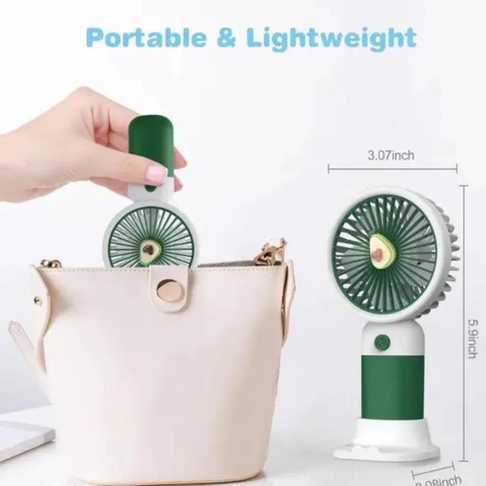 USB Rechargeable Mini Handheld Portable Fan