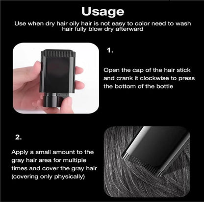 New Hair Color Comb Stick Black