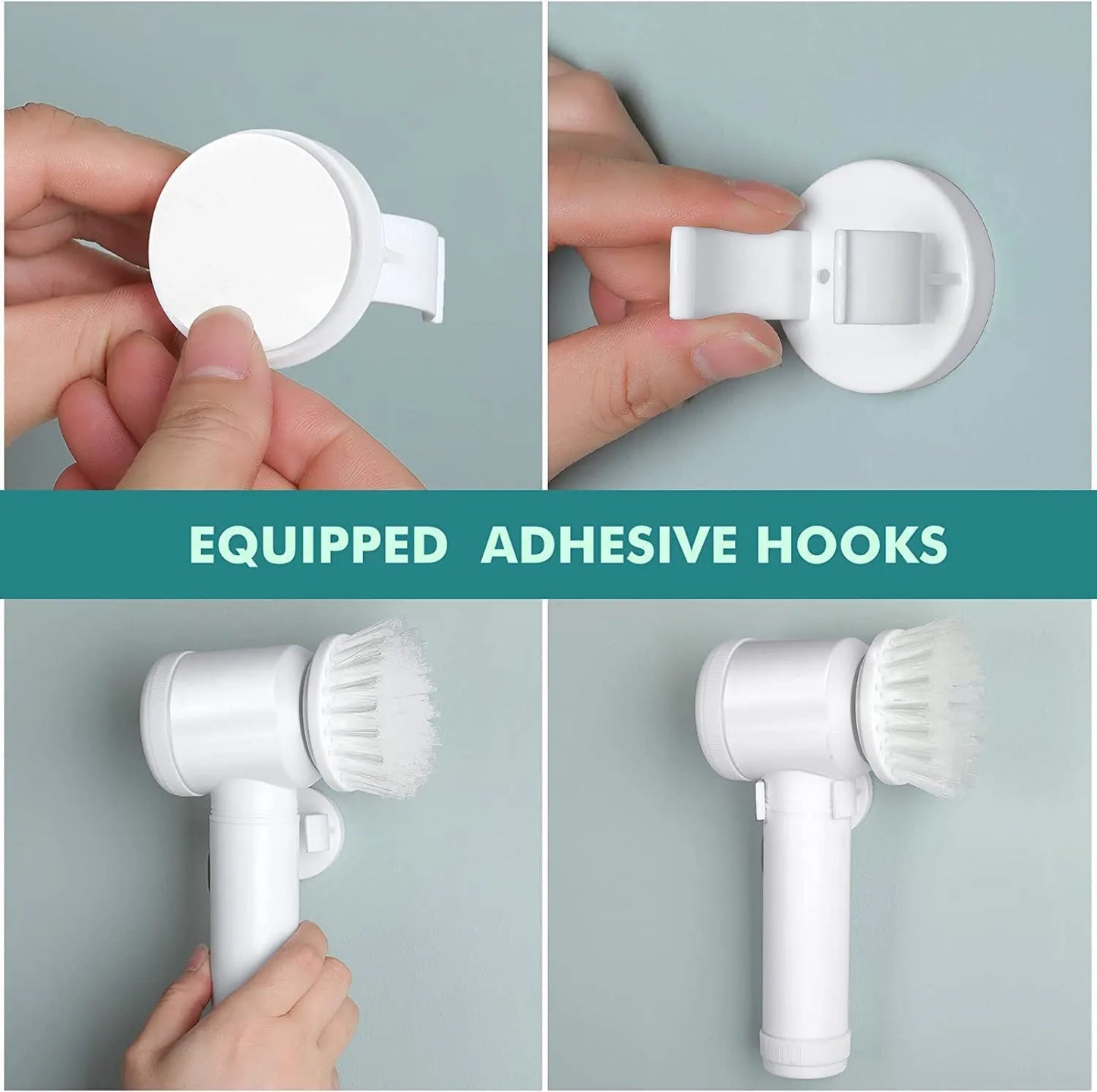 Electric Spin Scrubber 7-in-1 Power Cleaning Brush
