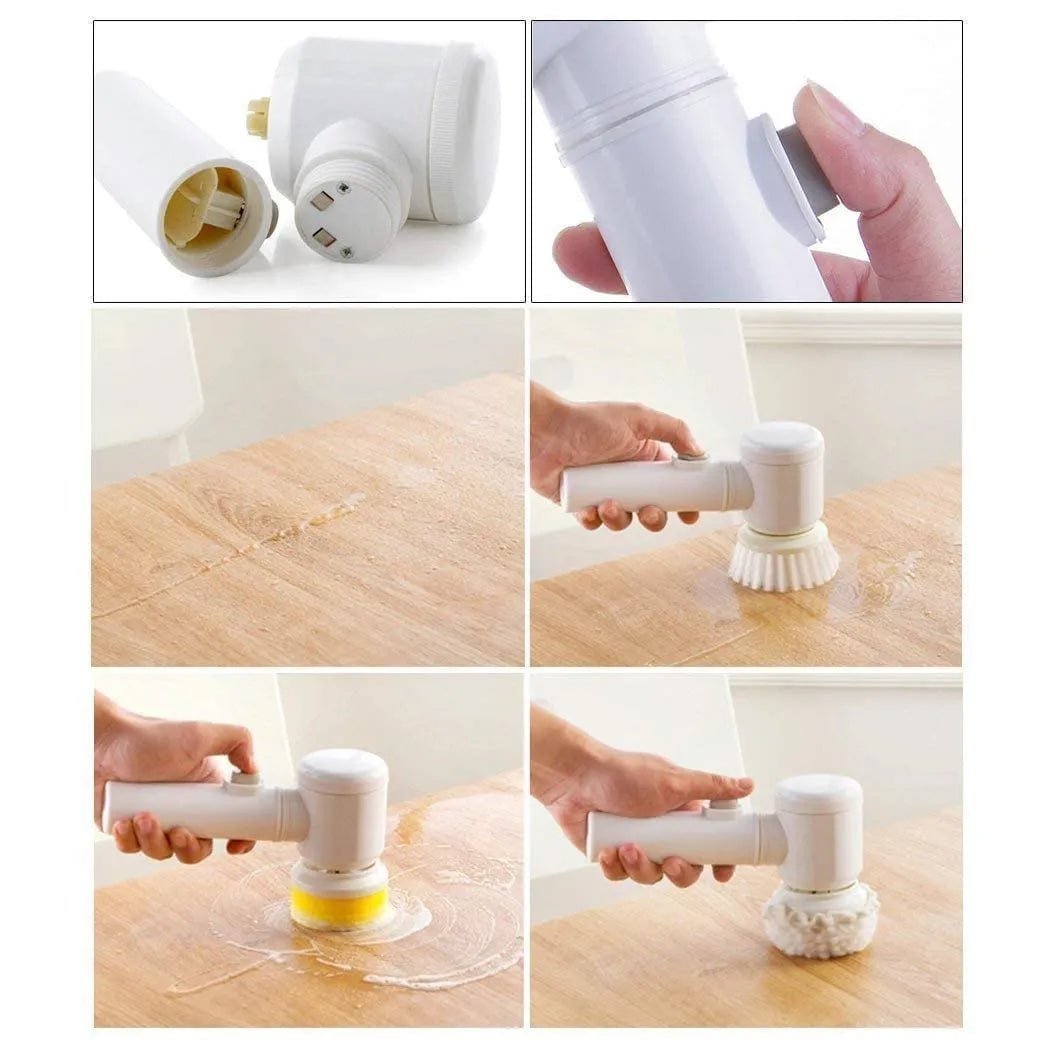 Electric Spin Scrubber 7-in-1 Power Cleaning Brush