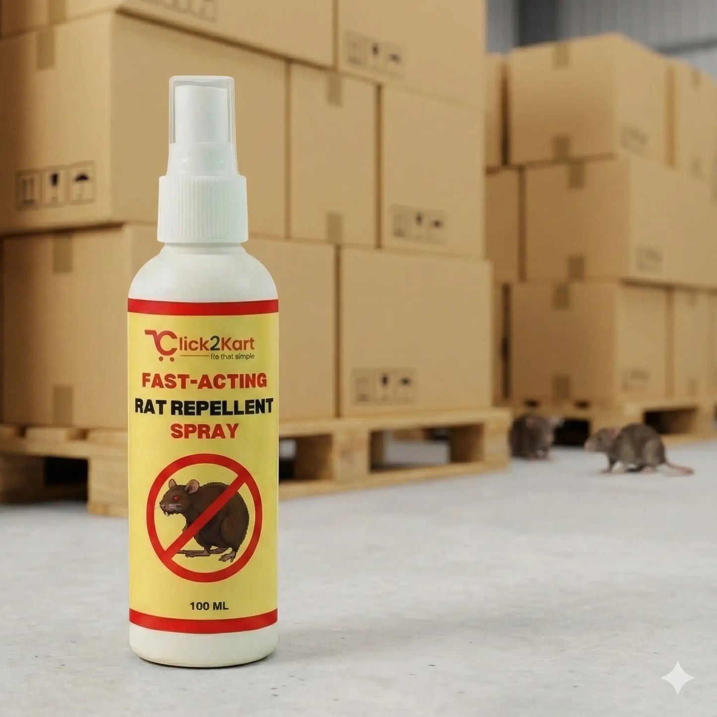 Herbal Fast-Acting Rat Repellent Spray