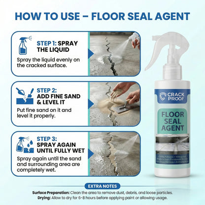 Waterproof Floor Seal Agent Crack Repair Spray for Floors