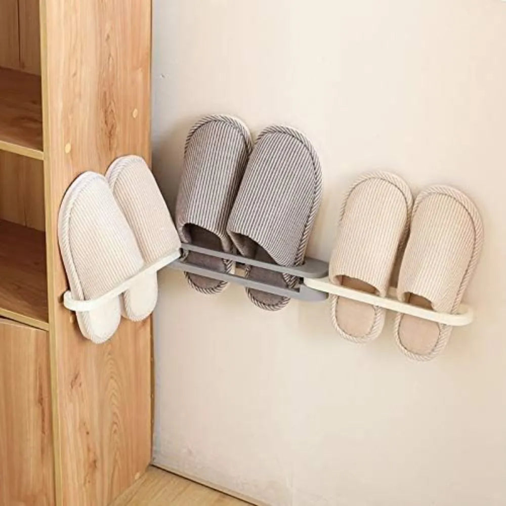 3 in 1 Folding Wall Mounted Shoe & Towel Holder