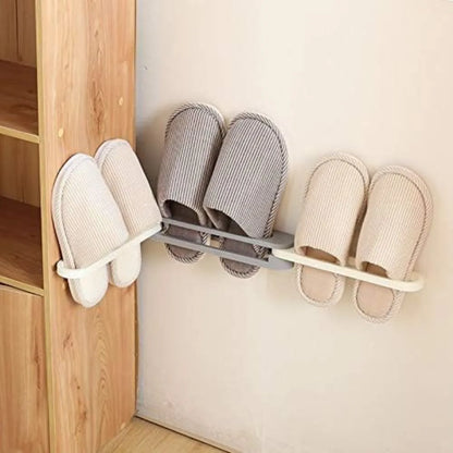 3 in 1 Folding Wall Mounted Shoe & Towel Holder