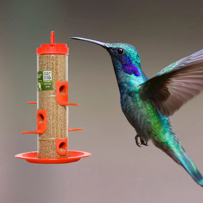 Durable Hanging Bird Feeder for Outdoor Use